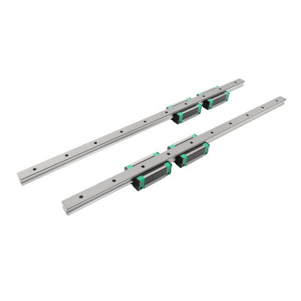 2PCS HGR20 600mm Linear Guide Rail  2X HGR20 Inear Guide Linear Rail For CNC 600mm