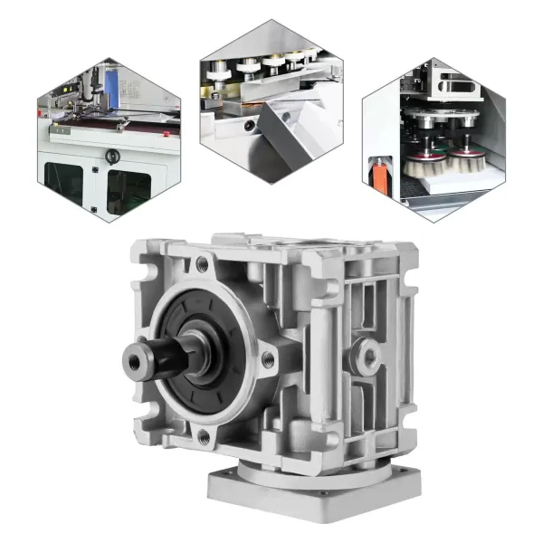 High Efficiency Worm Gearbox NMRV030 Geared Speed Reducer 10 :1 0-1500rpm/min