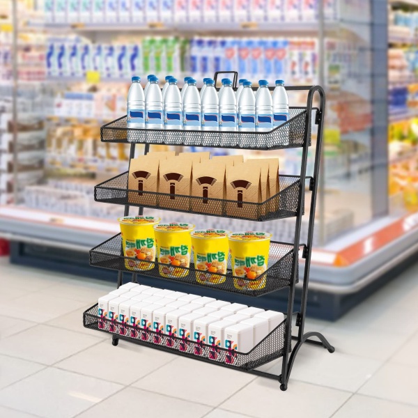 Retail Display Shelf, Counter Groceries Display Rack, Supermarket Store Display Rack Retail Display Shelf, Counter Groceries Display Rack, Supermarket Store Display Rack