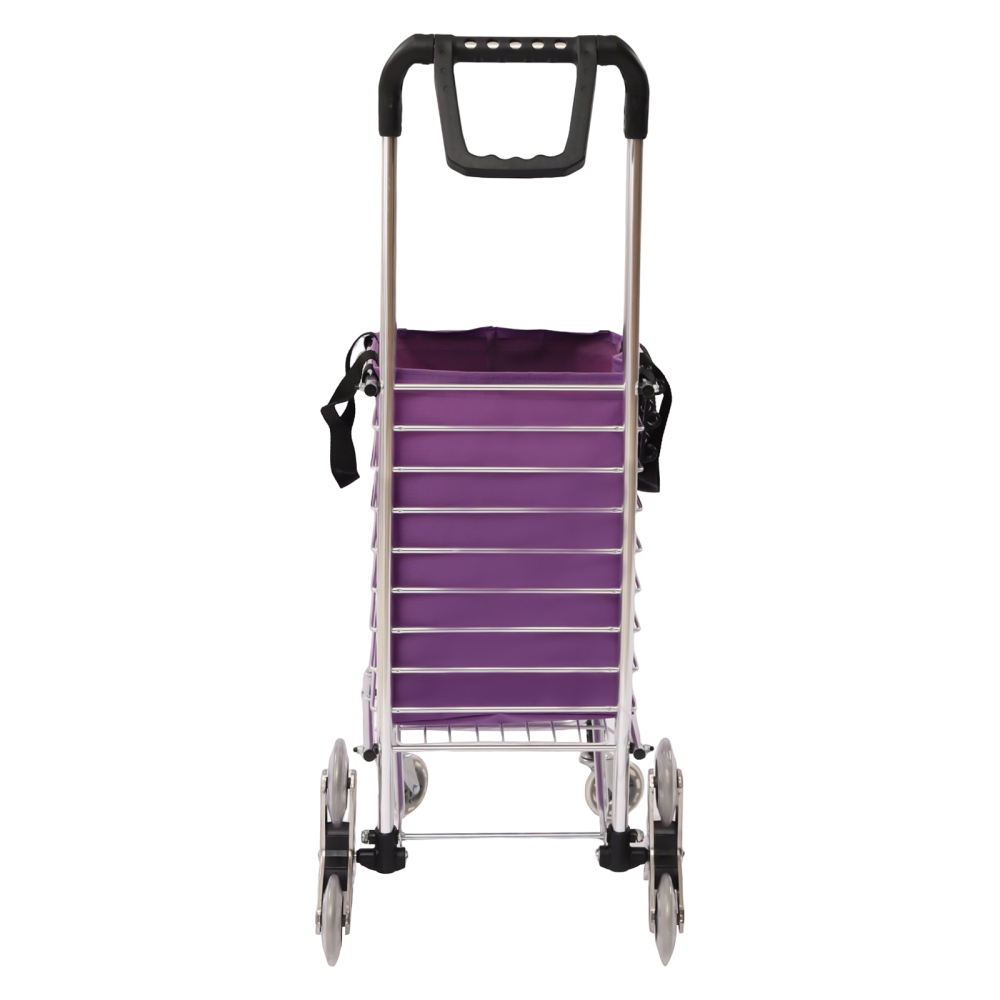 CNCEST 35L 8 Wheels Household Foldable Shopping Cart-Oxford Cloth Bag
