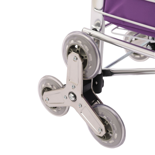 CNCEST 35L 8 Wheels Household Foldable Shopping Cart-Oxford Cloth Bag