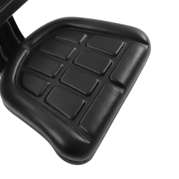 Black Forklift Tractor Seat with Full Suspension and Adjustable Angle Base Black Forklift Tractor Seat with Full Suspension and Adjustable Angle Base