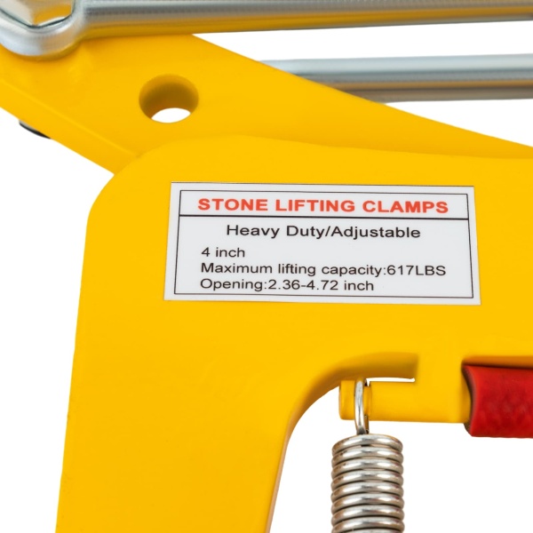 Lifting Clamp, Stone Lifting Clamps, Heavy Duty Lifting Clamps for Stone 4 inches, opening 6-12cm