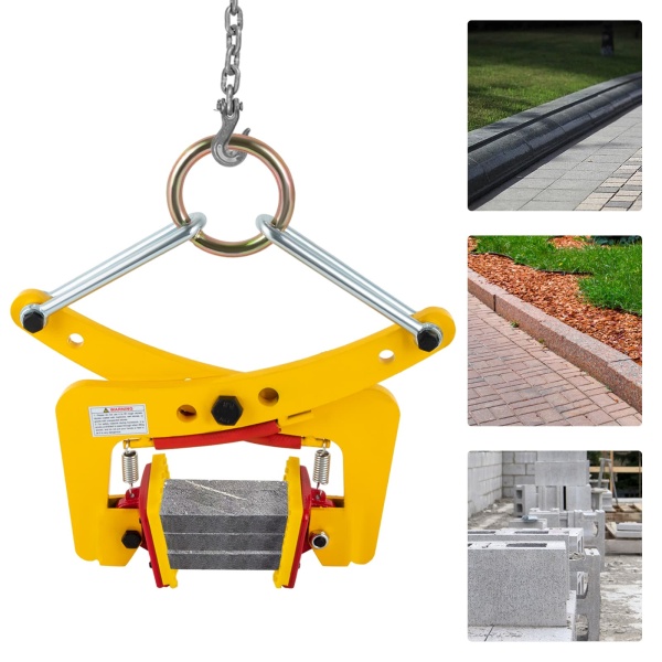 Lifting Clamp, Stone Lifting Clamps, Heavy Duty Lifting Clamps for Stone 4 inches, opening 6-12cm
