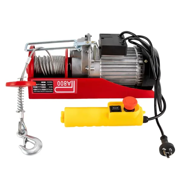 Electric Hoist 400/800KG 1450W Remote Winch Lift Tool Cable Rope Chain Lifting Electric Hoist 400/800KG 1450W Remote Winch Lift Tool Cable Rope Chain Lifting