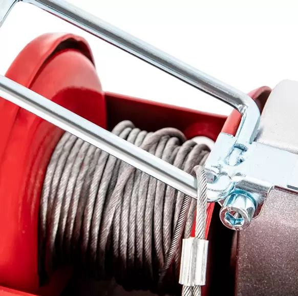 Electric Hoist 400/800KG 1450W Remote Winch Lift Tool Cable Rope Chain Lifting