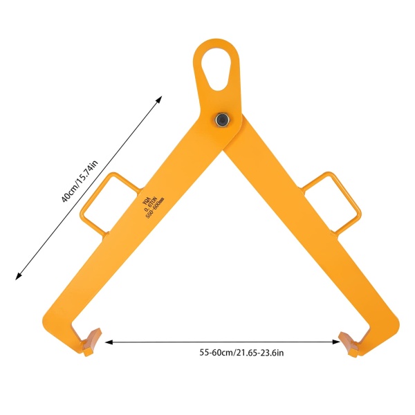 0.6T Vertical Drum Clamp Sturdy and Durable Barrel Lift Drum Lifter with Comfortable Handles Oil Barrel Lifting Plier for Plastic Drums 0.6T Vertical Drum Clamp Sturdy and Durable Barrel Lift Drum Lifter with Comfortable Handles Oil Barrel Lifting Plier for Plastic Drums