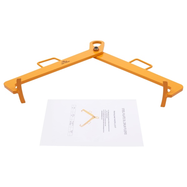 0.6T Vertical Drum Clamp Sturdy and Durable Barrel Lift Drum Lifter with Comfortable Handles Oil Barrel Lifting Plier for Plastic Drums 0.6T Vertical Drum Clamp Sturdy and Durable Barrel Lift Drum Lifter with Comfortable Handles Oil Barrel Lifting Plier for Plastic Drums
