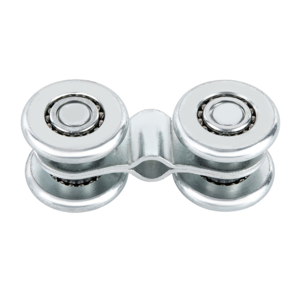 4Pcs Door Double Wheel Sliding Track Roller, Heavy-duty Trolley Assembly, Rollers Used for Heavy Barn or Shed Sliding Doors 4Pcs Door Double Wheel Sliding Track Roller, Heavy-duty Trolley Assembly, Rollers Used for Heavy Barn or Shed Sliding Doors