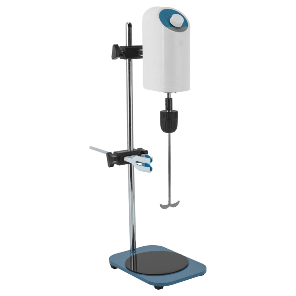 Electric Overhead Stirrer Electric Lab Mixer Adjustable-speed Electric Stirrer With a brushless pure copper motor and a maximum 2000 RPM speed
