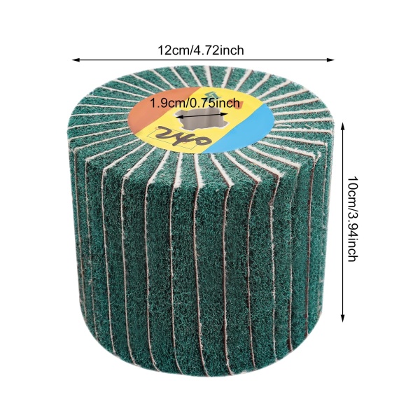 Wire Drawing Flap Wheel, Abrasive Wire Drawing Wheel Brush Drum, Conditioning Buffing Drum