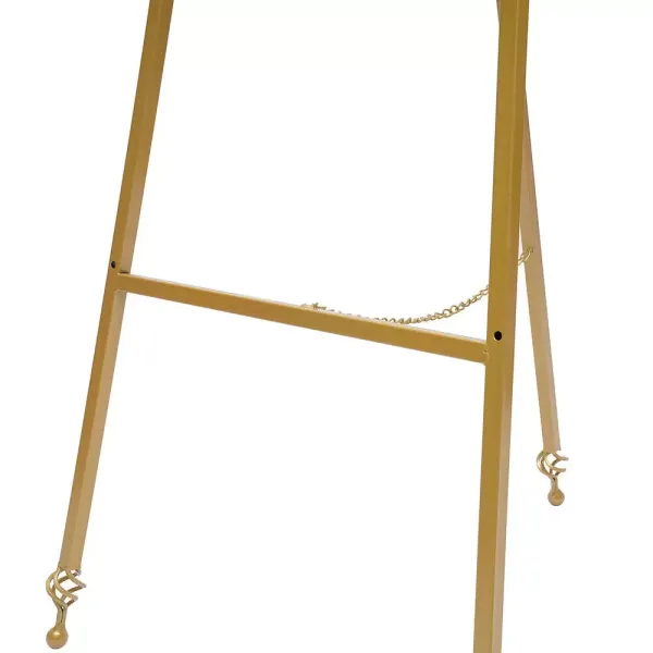150cm Golden Simple Iron Artist Painting Easel Wedding Shop Metal Display Stand 150cm Golden Simple Iron Artist Painting Easel Wedding Shop Metal Display Stand