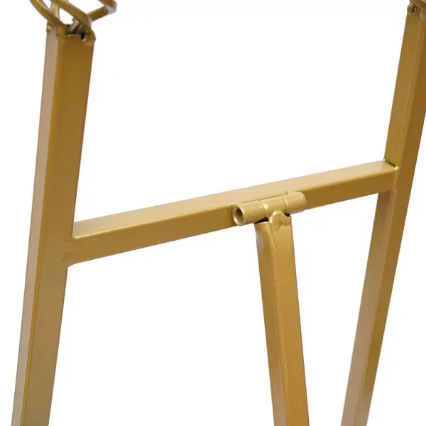 150cm Golden Simple Iron Artist Painting Easel Wedding Shop Metal Display Stand