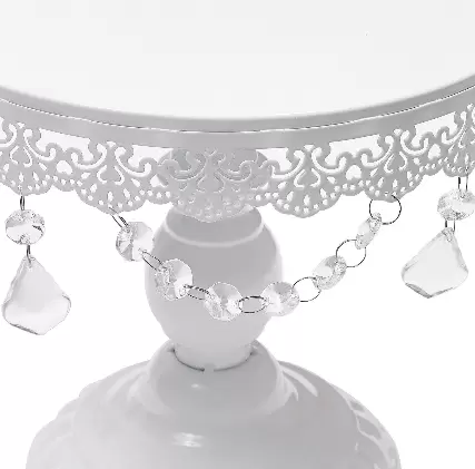 12x Crystal Cake Stand Cupcake Wedding Dessert Platter Plate Holder Bar Party