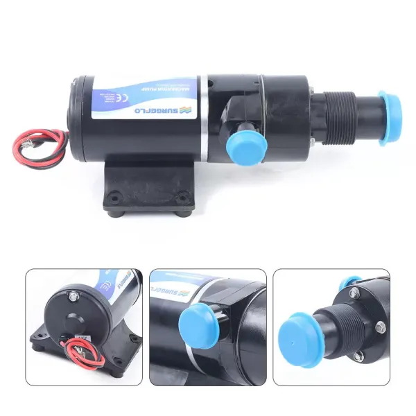 Sewerage Pump Macerator Water Pump 12V For Waste Toilet Marine Boat Caravan RV