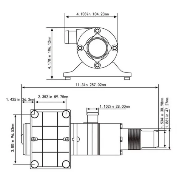 Sewerage Pump Macerator Water Pump 12V For Waste Toilet Marine Boat Caravan RV Sewerage Pump Macerator Water Pump 12V For Waste Toilet Marine Boat Caravan RV