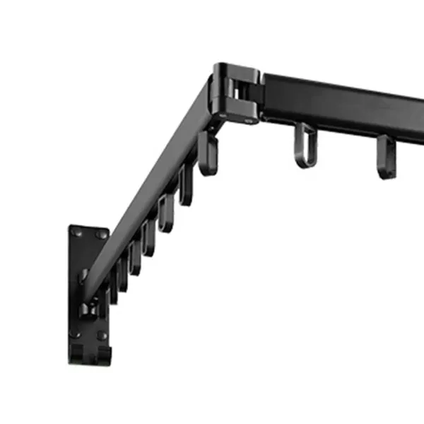 Foldable Wall Hanging Clothes Drying Rack Towel Balcony Hanger AU