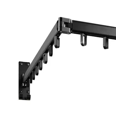Foldable Wall Hanging Clothes Drying Rack Towel Balcony Hanger AU