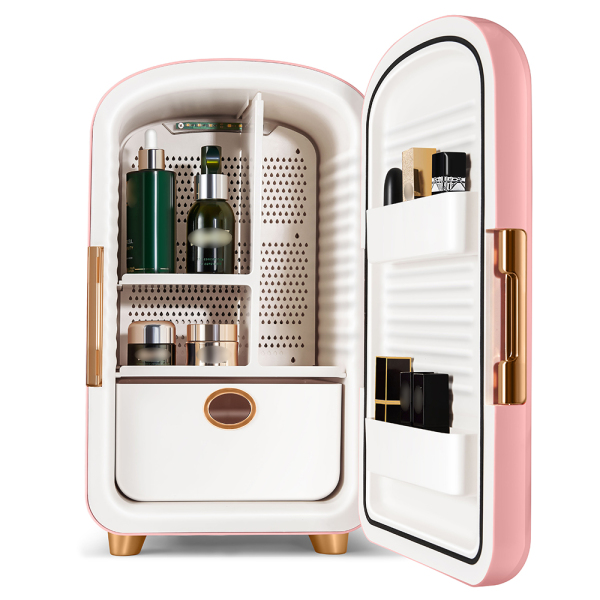 Beauty 12L Makeup Fridge Pink Mini Fridge 12 Liters Cosmetic Refrigeratorfor Skin Care Accessories Beauty 12L Makeup Fridge Pink Mini Fridge 12 Liters Cosmetic Refrigeratorfor Skin Care Accessories