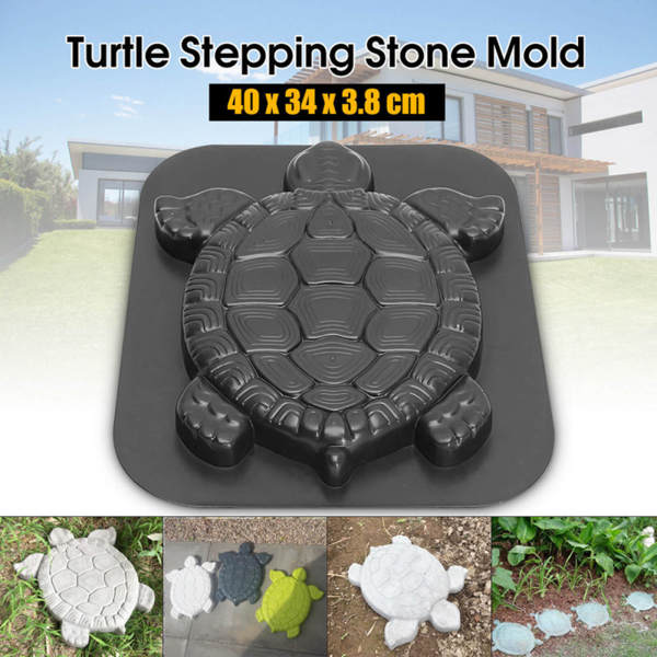 Paving Mold, Turtle Mold, Turtle Shape Stepping Stone Mold for casting concrete and plaster