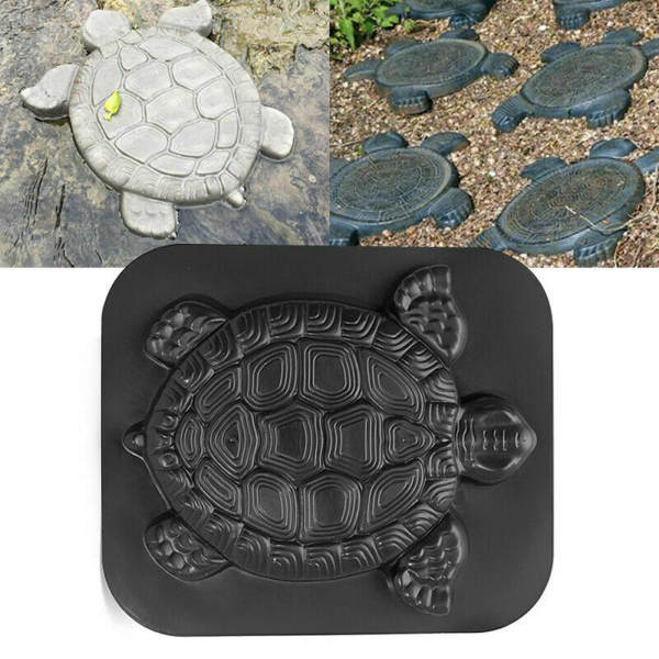 Paving Mold, Turtle Mold, Turtle Shape Stepping Stone Mold for casting concrete and plaster