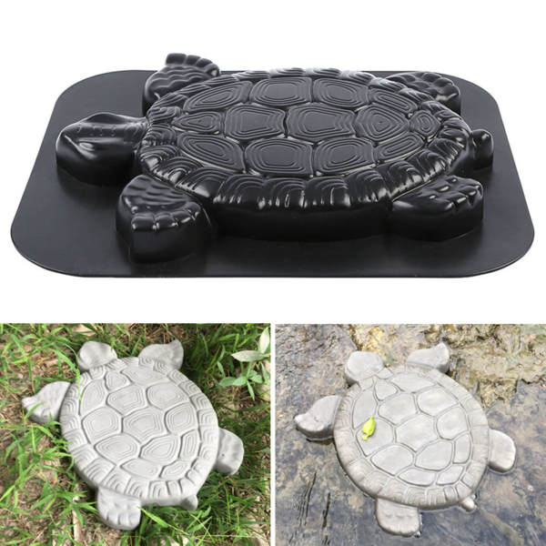 Paving Mold, Turtle Mold, Turtle Shape Stepping Stone Mold for casting concrete and plaster
