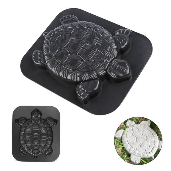 Paving Mold, Turtle Mold, Turtle Shape Stepping Stone Mold for casting concrete and plaster
