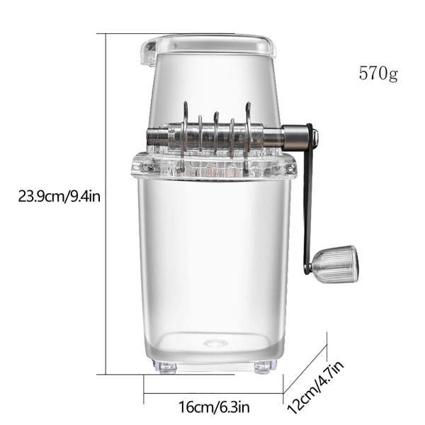 Manual Ice Crusher for Home Use, Portable Ice Crusher, Manual Hand Crank Ice Crusher Manual Ice Crusher for Home Use, Portable Ice Crusher, Manual Hand Crank Ice Crusher