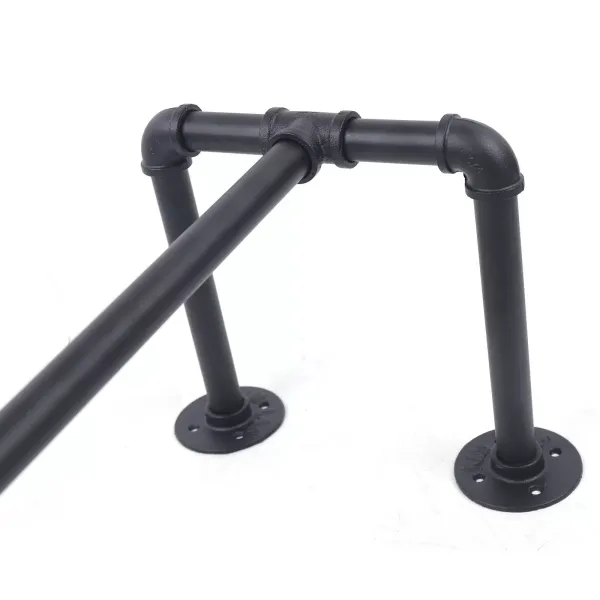 Clothes Rack Metal Garment Display Wall Mounted Hanger Garment Holder