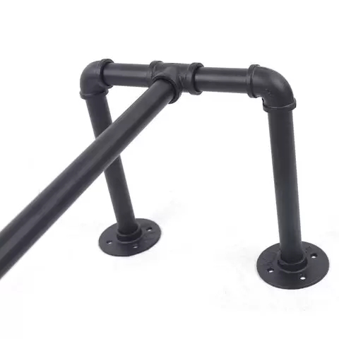 Clothes Rack Metal Garment Display Wall Mounted Hanger Garment Holder