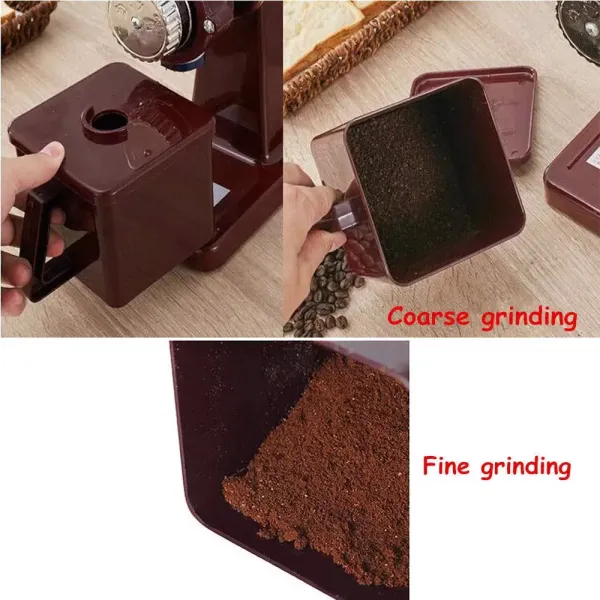 220V 100W Electric Espresso Coffee Bean Grinder Coffee Grinder Coarse Fine Grinding (red)