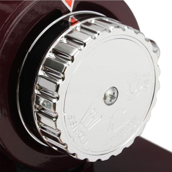 220V 100W Electric Espresso Coffee Bean Grinder Coffee Grinder Coarse Fine Grinding (red)