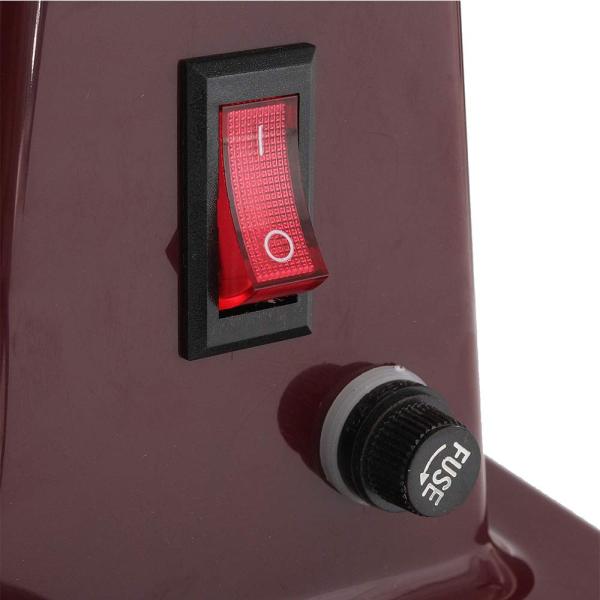 220V 100W Electric Espresso Coffee Bean Grinder Coffee Grinder Coarse Fine Grinding (red)