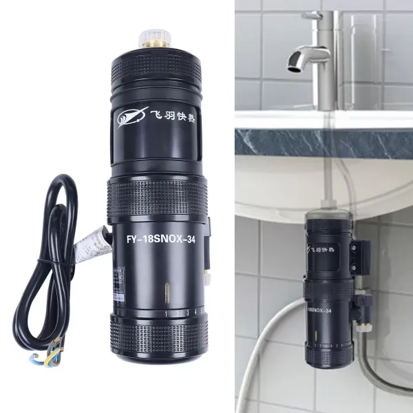 3400w 220 V Mini Instant Heating Tankless Hot Water Heater Under Sink Tap