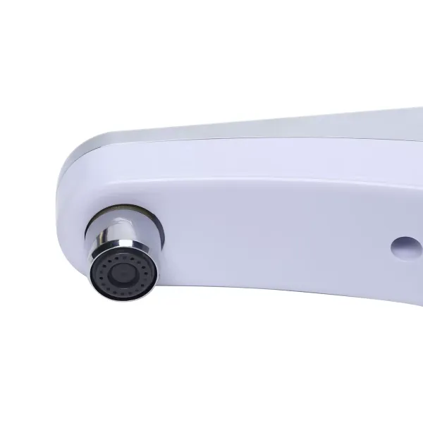Silver Handle/ Electric Touch Faucet Under Inflow Rotatable Faucet for Hot Water