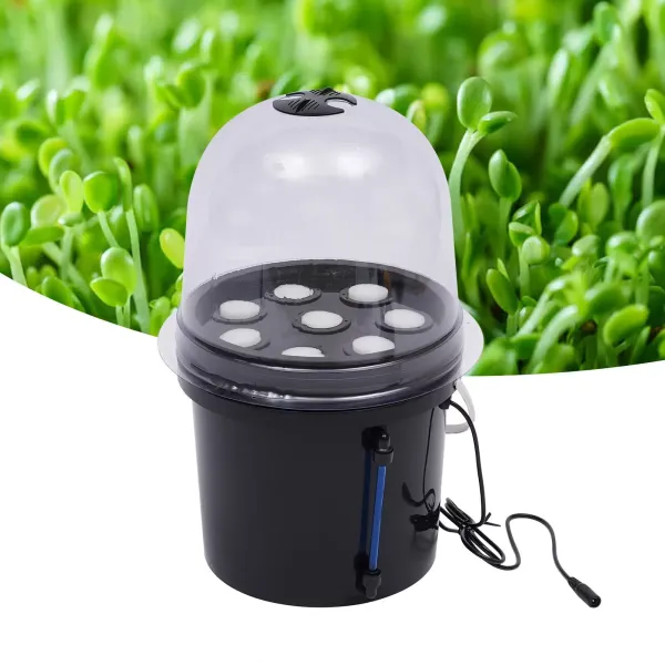 High Production Hydroponics Seedling&Cloning System 8 Holes Seedling Cultivation
