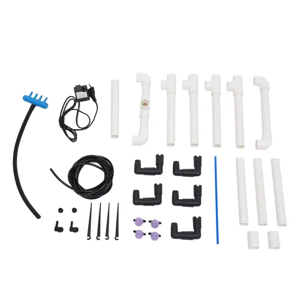 Deep Water Culture Hydroponic Grow System Kit 5 Plant Sites Bucket w/ Pump 11L Deep Water Culture Hydroponic Grow System Kit 5 Plant Sites Bucket w/ Pump 11L