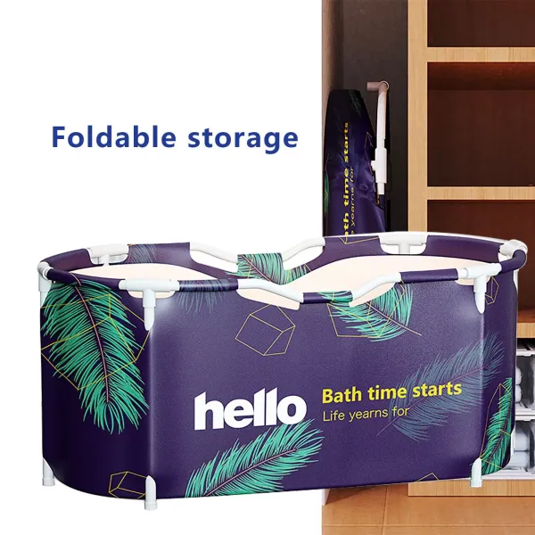 Foldable Oval Bathtub Water Spa Tub Adult Spa Bath Bucket Large Tub Home Foldable Oval Bathtub Water Spa Tub Adult Spa Bath Bucket Large Tub Home