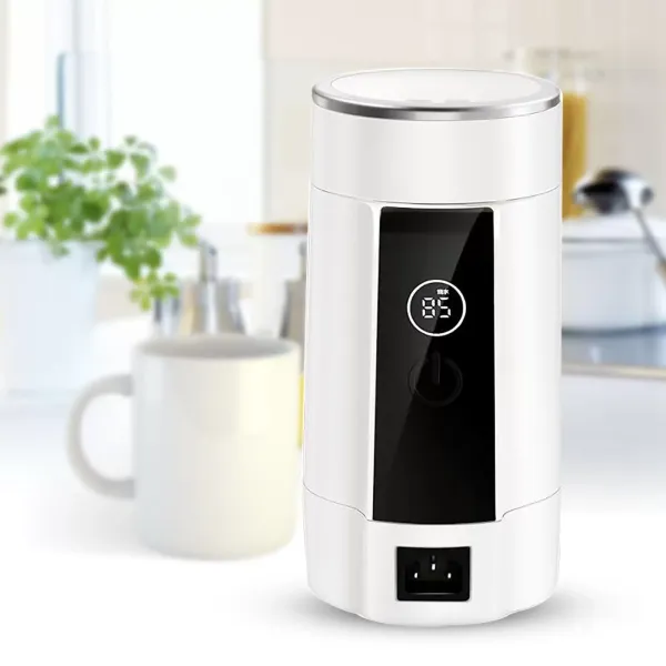 Portable Electric Kettle Travel Camping Soup Pot Boiling Water Kettle 600ML 600W