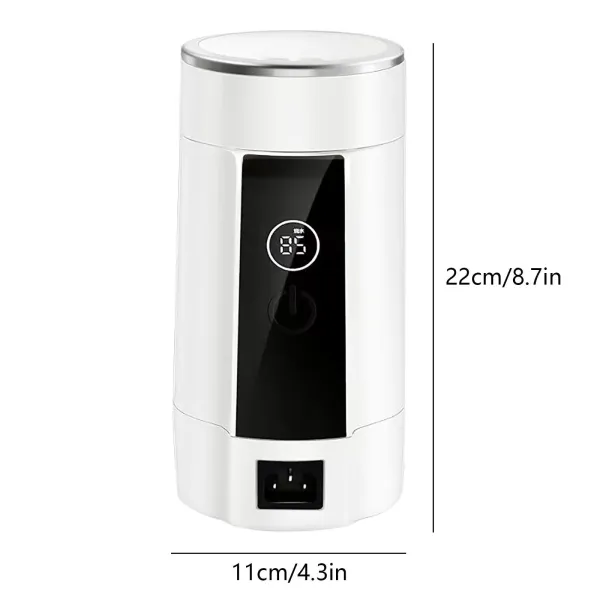 Portable Electric Kettle Travel Camping Soup Pot Boiling Water Kettle 600ML 600W