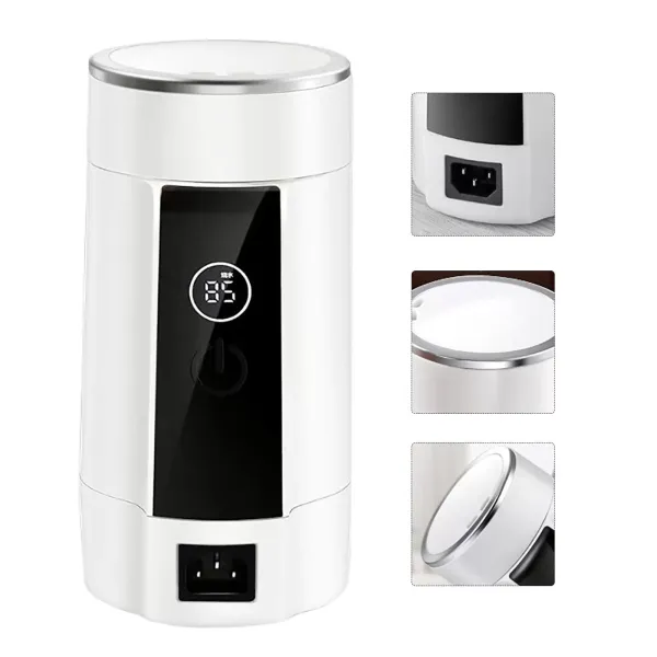 Portable Electric Kettle Travel Camping Soup Pot Boiling Water Kettle 600ML 600W