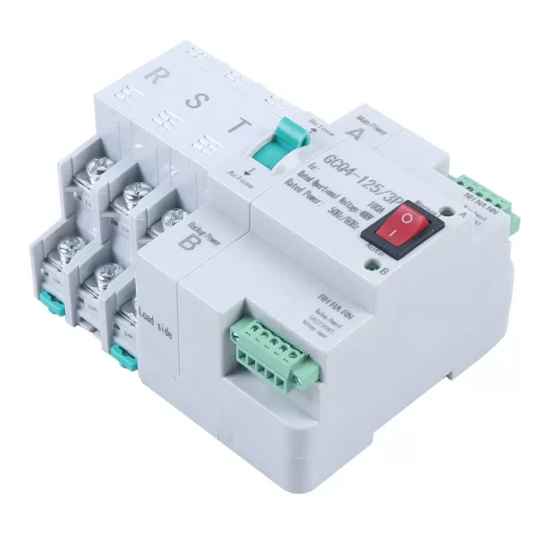 3P Dual Power Generator Changeover Switch Automatic Transfer Switch 100A