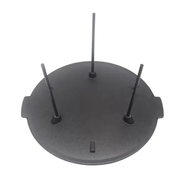 Extra Large Cast Iron Grill Griddle Pan Hamburger Steak Stove BBQ Fry Outdoor