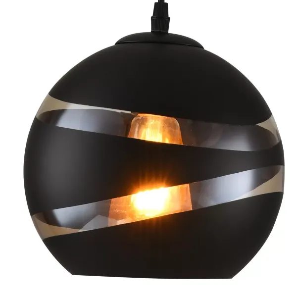 Modern LED Glass Pendant Lamp Creative Chandelier Kitchen Ceiling Light Fixture