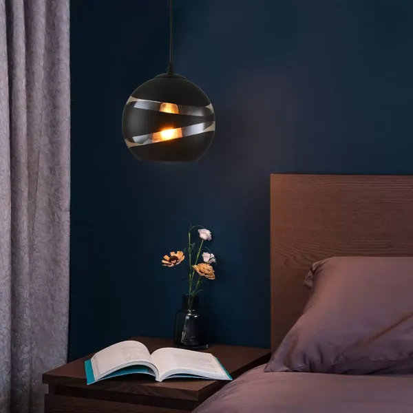 Modern LED Glass Pendant Lamp Creative Chandelier Kitchen Ceiling Light Fixture