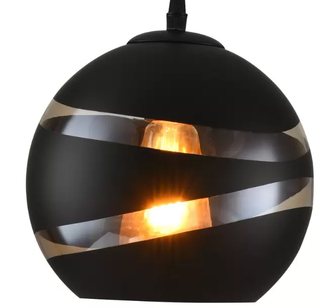 Modern LED Glass Pendant Lamp Creative Chandelier Kitchen Ceiling Light Fixture