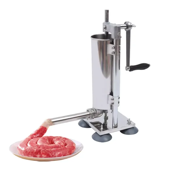 3L Manual Sausage Stuffer High-quality Stainless Steel Meat Filler Machine Nozzles Attachment