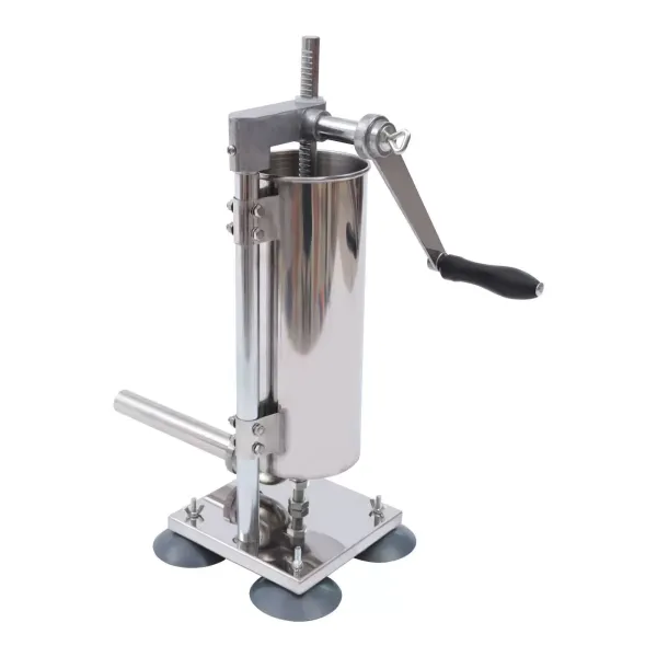 3L Manual Sausage Stuffer High-quality Stainless Steel Meat Filler Machine Nozzles Attachment
