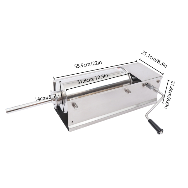 Auto Sausage Filler Sausage Stuffer Large Capacity Meat Filling Maker Machine 5L