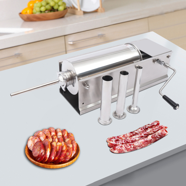 Auto Sausage Filler Sausage Stuffer Large Capacity Meat Filling Maker Machine 5L Auto Sausage Filler Sausage Stuffer Large Capacity Meat Filling Maker Machine 5L